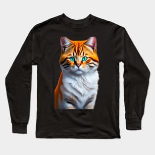 cute cat Long Sleeve T-Shirt